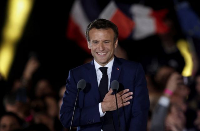 Emmanuel Macron é reeleito presidente da França