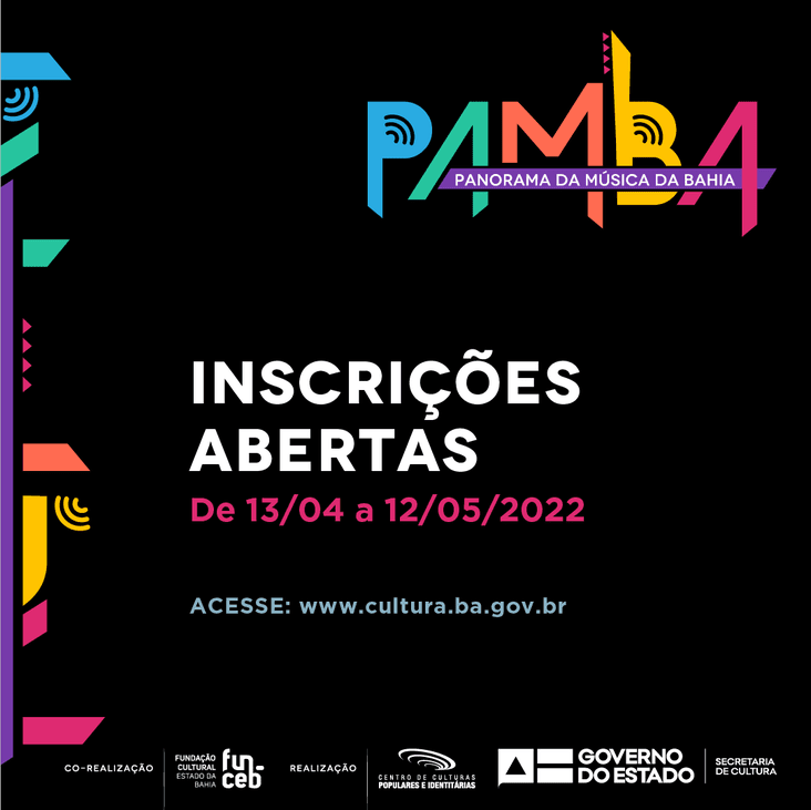 Festival Musical PAMBA seleciona bandas para mostra de música baiana