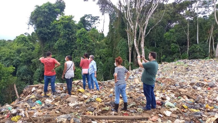 Itacaré realiza diagnóstico e sondagem da área para o fechamento do lixão