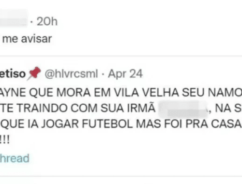 Mulher descobre traição após jovem expor em rede social conversa que ouviu em ônibus