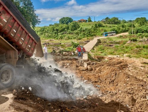 Prefeitura de Itabuna inicia recuperação da cabeceira da ponte que liga Ferradas a Vila de Itamaracá