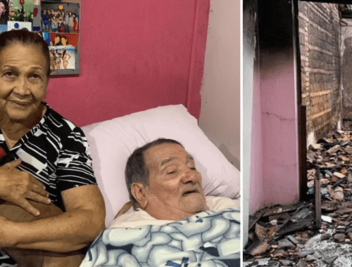 Ao perceber as chamas, cachorro alerta cuidadora e casal de idosos é resgatado de incêndio na Bahia