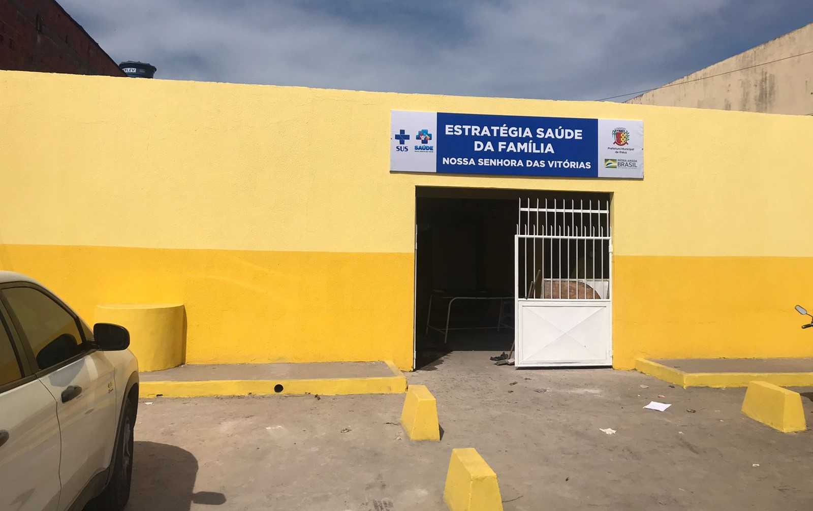 Unidade de saúde é reinaugurada no bairro Nossa Senhora da Vitória